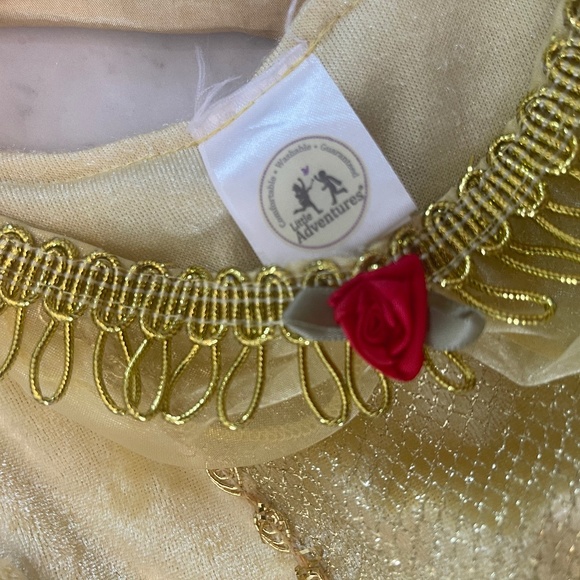 Little Adventures Yellow Beauty Dress [Size S, Ages 1-3] - Picture 3 of 4